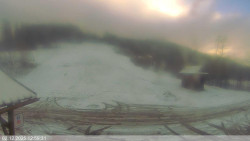 Dolní část sjezdovky