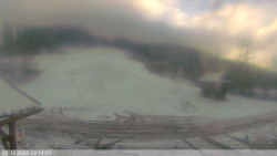 Dolní část sjezdovky