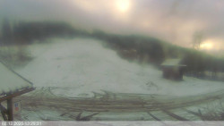 Dolní část sjezdovky