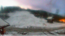 Dolní část sjezdovky