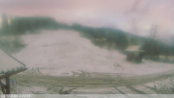 Dolní část sjezdovky