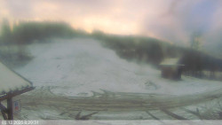 Dolní část sjezdovky