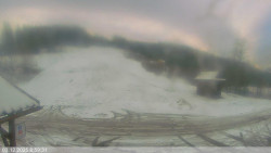 Dolní část sjezdovky