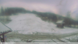 Dolní část sjezdovky