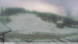 Dolní část sjezdovky