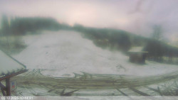 Dolní část sjezdovky