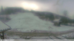 Dolní část sjezdovky