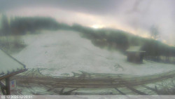 Dolní část sjezdovky