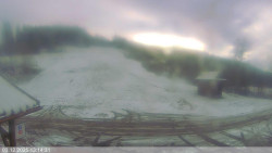 Dolní část sjezdovky