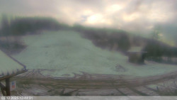 Dolní část sjezdovky