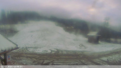 Dolní část sjezdovky