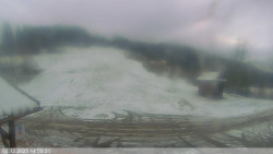 Dolní část sjezdovky