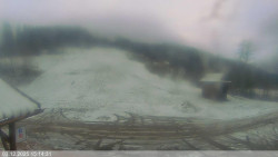 Dolní část sjezdovky