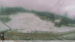 Dolní část sjezdovky