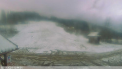 Dolní část sjezdovky