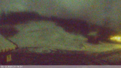 Dolní část sjezdovky