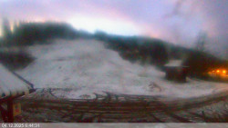 Dolní část sjezdovky