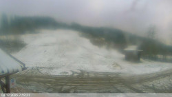 Dolní část sjezdovky