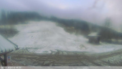 Dolní část sjezdovky