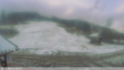 Dolní část sjezdovky