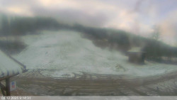 Dolní část sjezdovky