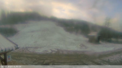 Dolní část sjezdovky