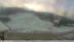 Dolní část sjezdovky