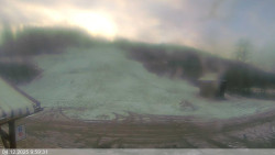 Dolní část sjezdovky