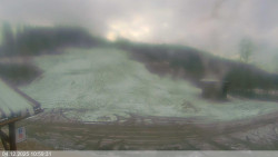 Dolní část sjezdovky