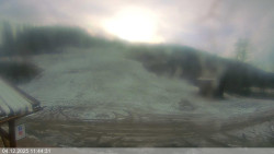 Dolní část sjezdovky