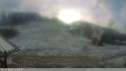 Dolní část sjezdovky