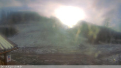 Dolní část sjezdovky