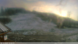 Dolní část sjezdovky