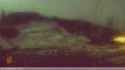 Dolní část sjezdovky