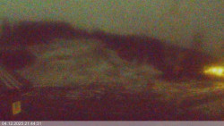 Dolní část sjezdovky