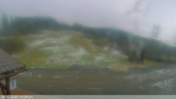 Dolní část sjezdovky