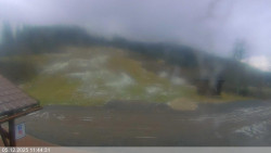 Dolní část sjezdovky