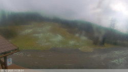 Dolní část sjezdovky