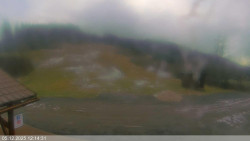 Dolní část sjezdovky