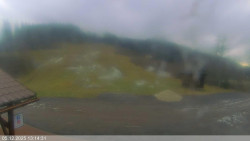 Dolní část sjezdovky