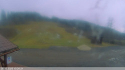 Dolní část sjezdovky