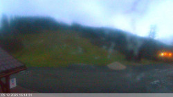 Dolní část sjezdovky