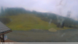 Dolní část sjezdovky