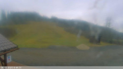 Dolní část sjezdovky