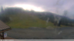 Dolní část sjezdovky