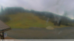 Dolní část sjezdovky