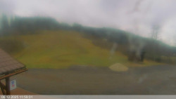 Dolní část sjezdovky