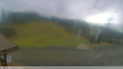 Dolní část sjezdovky