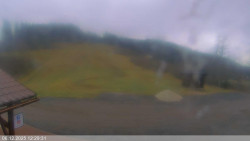 Dolní část sjezdovky