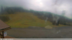 Dolní část sjezdovky